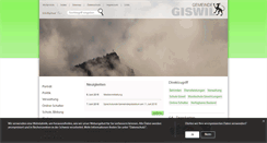Desktop Screenshot of giswil.ch